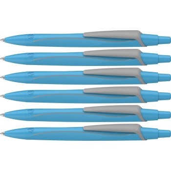 ΣΤΥΛΟ SCHNEIDER RECO ΑΥΤΟΜΑΤΟ neon blue (μπλε χρώμα)