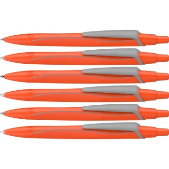 ΣΤΥΛΟ SCHNEIDER RECO ΑΥΤΟΜΑΤΟ neon orrange (μπλε χρώμα)