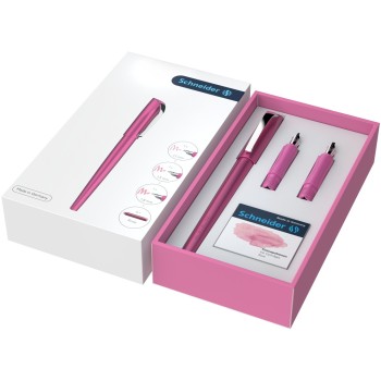 ΠΕΝΝΑ SCHNEIDER CALLISSIMA (καλιγραφίας) ΣΕΤ PINK