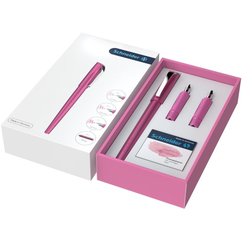 ΠΕΝΝΑ SCHNEIDER CALLISSIMA (καλιγραφίας) ΣΕΤ PINK