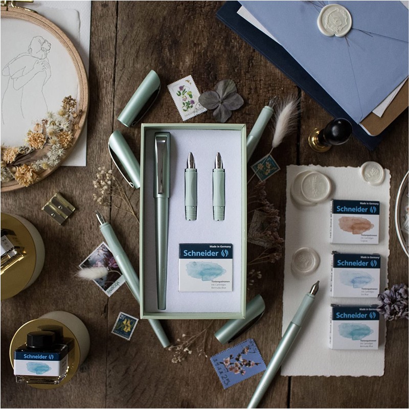 ΠΕΝΝΑ SCHNEIDER CALLISSIMA (καλιγραφίας) ΣΕΤ ANTHRAZIT