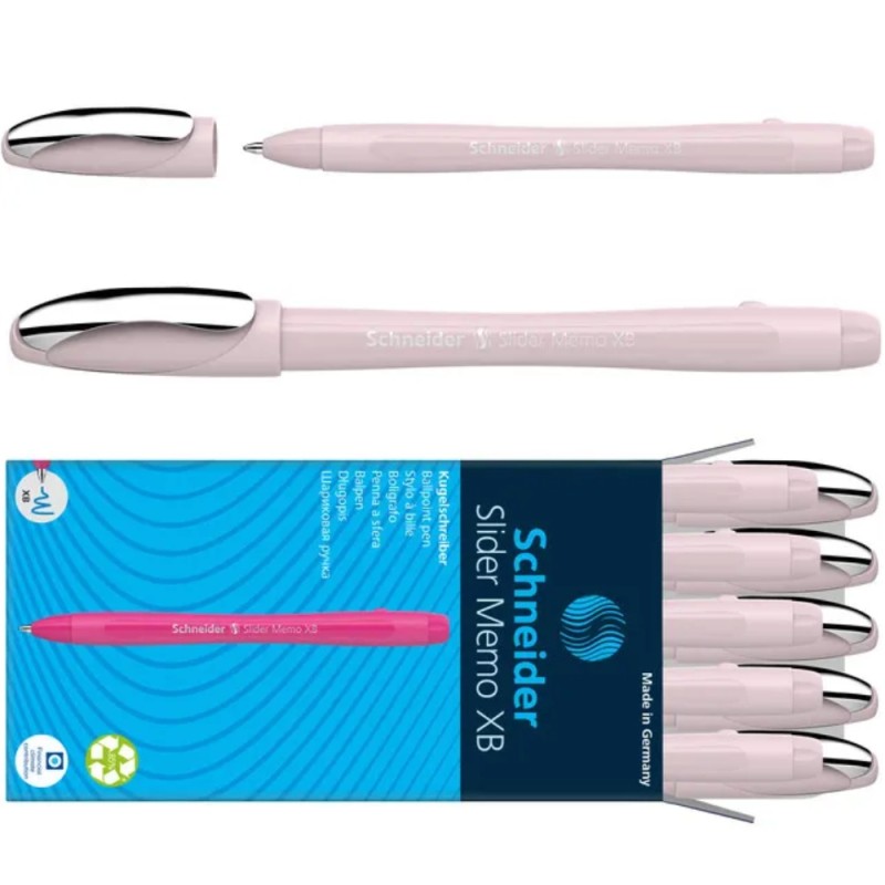 ΣΤΥΛΟ SCHNEIDER SLIDER ΜΕΜΟ ΧΒ ΜΠΛΕ (περλέ στέλεχος)