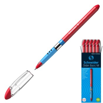 ΣΤΥΛΟ SCHNEIDER SLIDER BASIC M ΚΟΚΚΙΝΟ