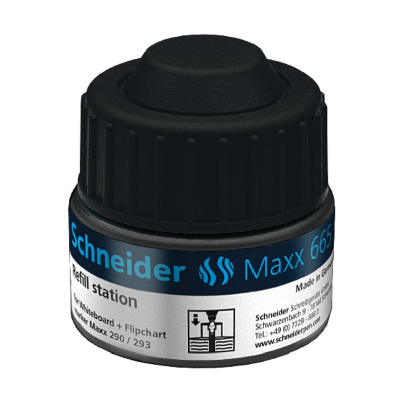 ΜΕΛΑΝΗ ΜΑΡΚΑΔΟΡΟΥ SCHNEIDER ΠΙΝΑΚΟΣ 665 (refill station) ΜΠΛΕ