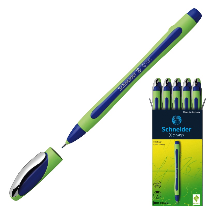 ΜΑΡΚΑΔΟΡΟΙ SCHNEIDER 0.8mm XPRESS ΜΠΛΕ