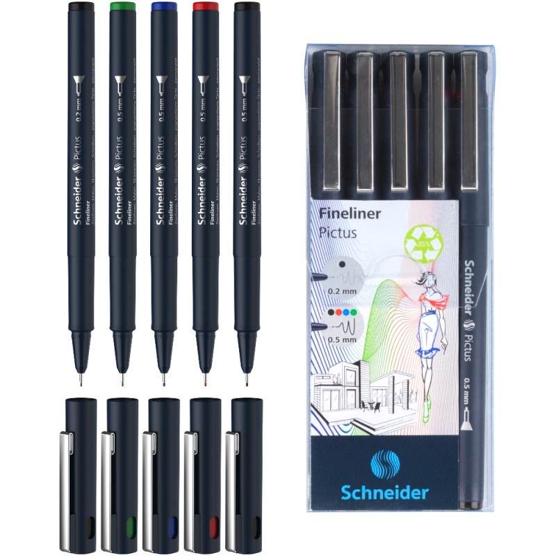 ΜΑΡΚΑΔΟΡΟΙ SCHNEIDER PICTUS ΣΕΤ 4+1 ΔΩΡΟ