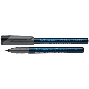 ΜΑΡΚΑΔΟΡΟΙ SCHNEIDER ΔΙΑΦΑΝΕΙΩΝ 1.0mm Μ MAXX 224 PERMANENT ΜΑΥΡΟ