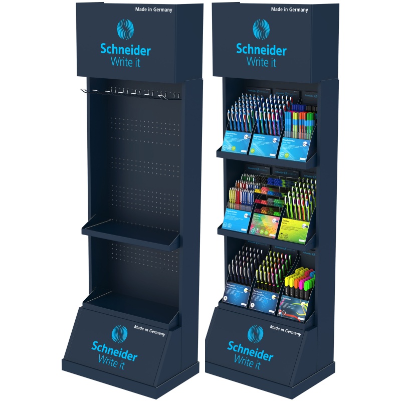 ΒΙΤΡΙΝΑ ΔΑΠΕΔΟΥ SCHNEIDER RACK ΚΕΝΗ (9 displays)