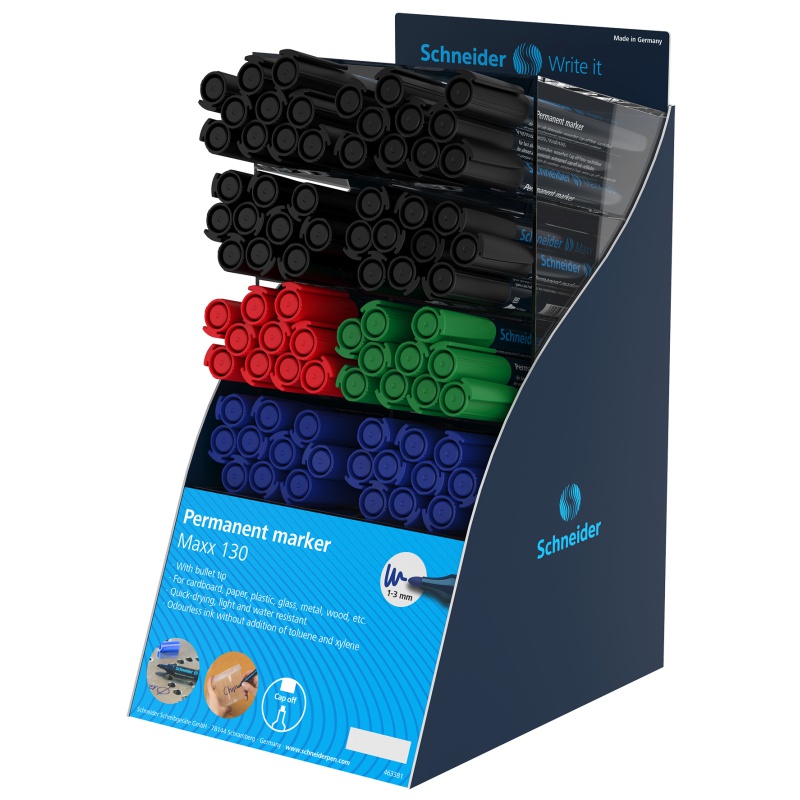 ΒΙΤΡΙΝΑ ΜΑΡΚΑΔΟΡΟΙ SCHNEIDER PERMANENT MAXX 130 (stand 80τεμ.)