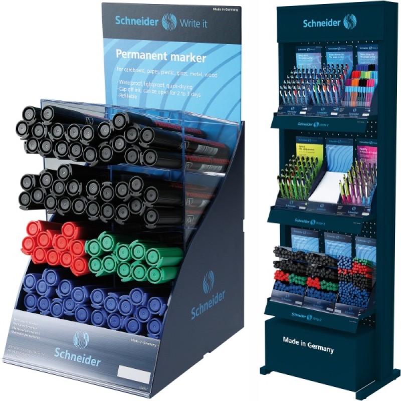 ΒΙΤΡΙΝΑ RACK ΜΑΡΚΑΔΟΡΟΙ SCHNEIDER PERMANENT MAXX 133 80τεμ.