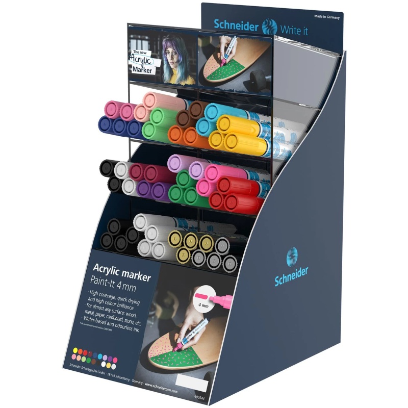 ΒΙΤΡΙΝΑ ΜΑΡΚΑΔΟΡΟΙ SCHNEIDER PAINT-IT 320  (stand 52τεμ.)