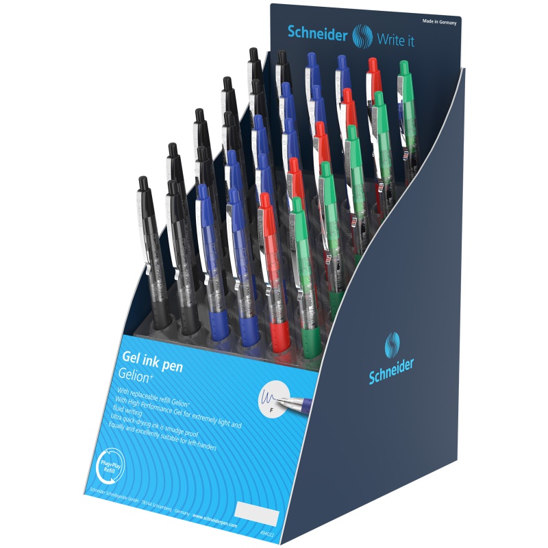 ΒΙΤΡΙΝΑ ΣΤΥΛΟ SCHNEIDER GELION 0.7 (stand 30τεμ.)