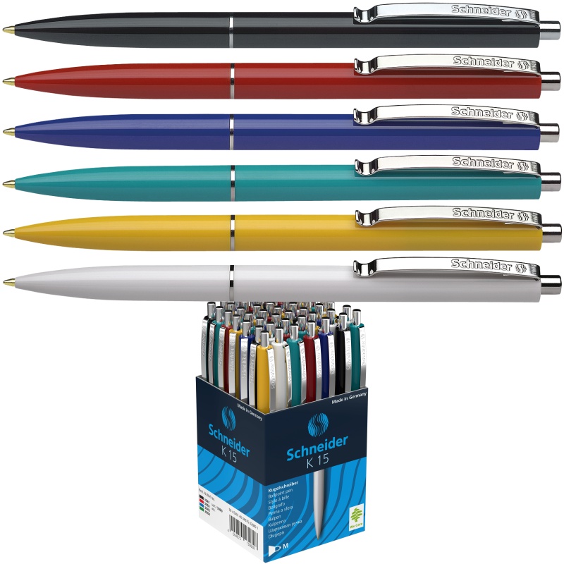 ΣΤΥΛΟ SCHNEIDER ΑΥΤΟΜΑΤΟ ΔΙΑΡΚΕΙΑΣ K15 ΑΣΟΡΤΙ