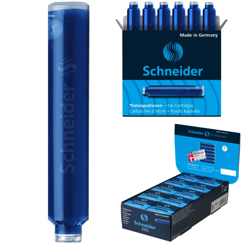 ΑΜΠΟΥΛΕΣ SCHNEIDER ΣΕΤ 6τεμ ΜΠΛΕ