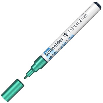 ΜΑΡΚΑΔΟΡΟΙ SCHNEIDER PAINT-IT METALIC 011 (2mm) GREEN