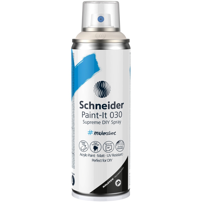 ΧΡΩΜΑΤΑ ΑΚΡΥΛΙΚΑ SCHNEIDER Σπρέι PAINT-IT 030 200ml GREY
