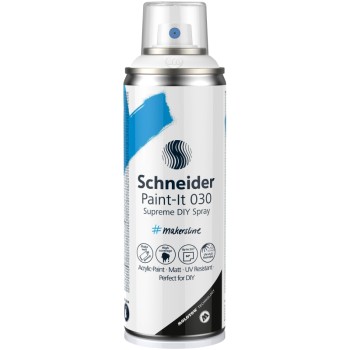 ΧΡΩΜΑΤΑ ΑΚΡΥΛΙΚΑ SCHNEIDER Σπρέι PAINT-IT 030 200ml WHITE