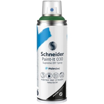 ΧΡΩΜΑΤΑ ΑΚΡΥΛΙΚΑ SCHNEIDER Σπρέι PAINT-IT 030 200ml MOSS GREEN