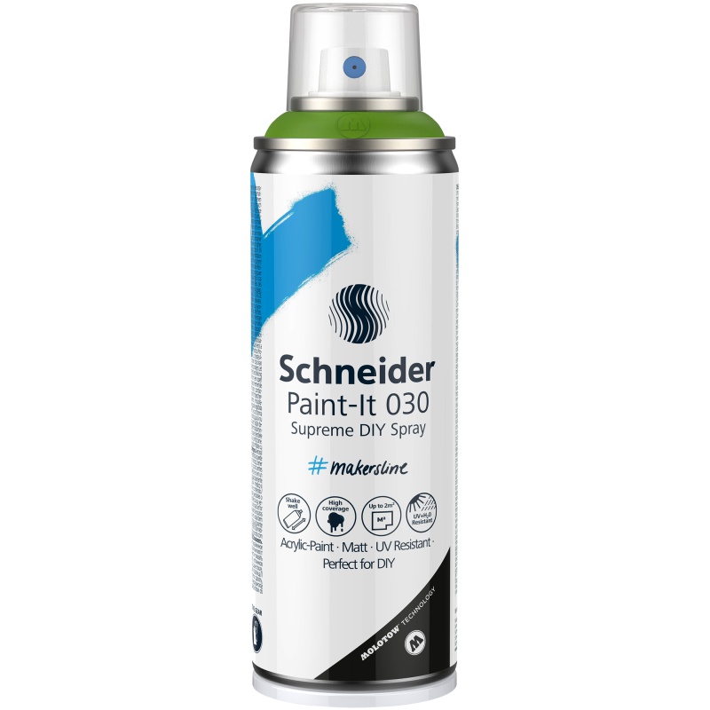 ΧΡΩΜΑΤΑ ΑΚΡΥΛΙΚΑ SCHNEIDER Σπρέι PAINT-IT 030 200ml GREEN