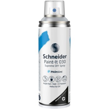 ΧΡΩΜΑΤΑ ΑΚΡΥΛΙΚΑ SCHNEIDER Σπρέι PAINT-IT 030 200ml CLEAR COAT MATT