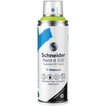ΧΡΩΜΑΤΑ ΑΚΡΥΛΙΚΑ SCHNEIDER Σπρέι PAINT-IT 030 200ml LIME GREEN PASTEL