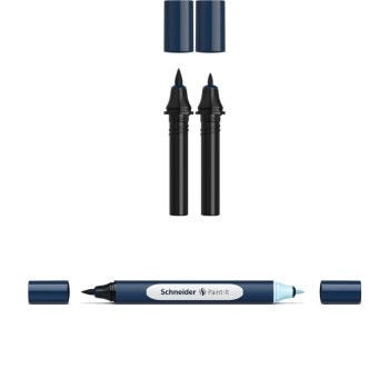 ΜΥΤΕΣ ΜΑΡΚ.SCHNEIDER PAINT-IT 040 TWIN MARKER ΣΕΤ 2τεμ ΜΑΥΡΟ