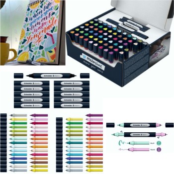 ΜΑΡΚΑΔΟΡΟΙ SCHNEIDER PAINT-IT 040 TWIN MARKER 72τεμ.