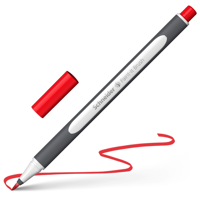 ΜΑΡΚΑΔΟΡΟΙ SCHNEIDER PAINT-IT BRUSH 070 RED