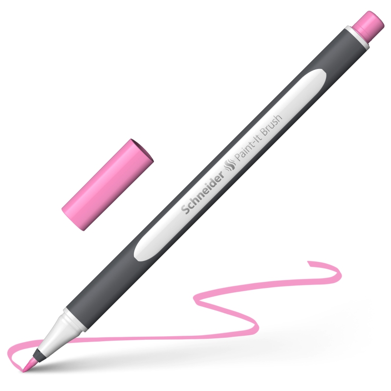 ΜΑΡΚΑΔΟΡΟΙ SCHNEIDER PAINT-IT BRUSH 070 PASTEL PINK