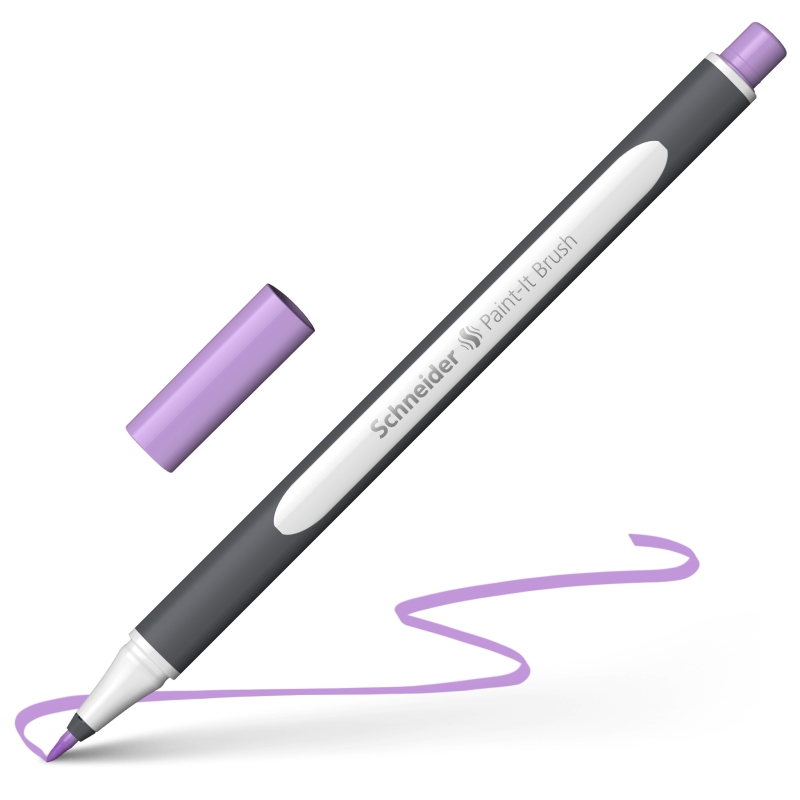 ΜΑΡΚΑΔΟΡΟΙ SCHNEIDER PAINT-IT BRUSH 070 PASTEL LILAC