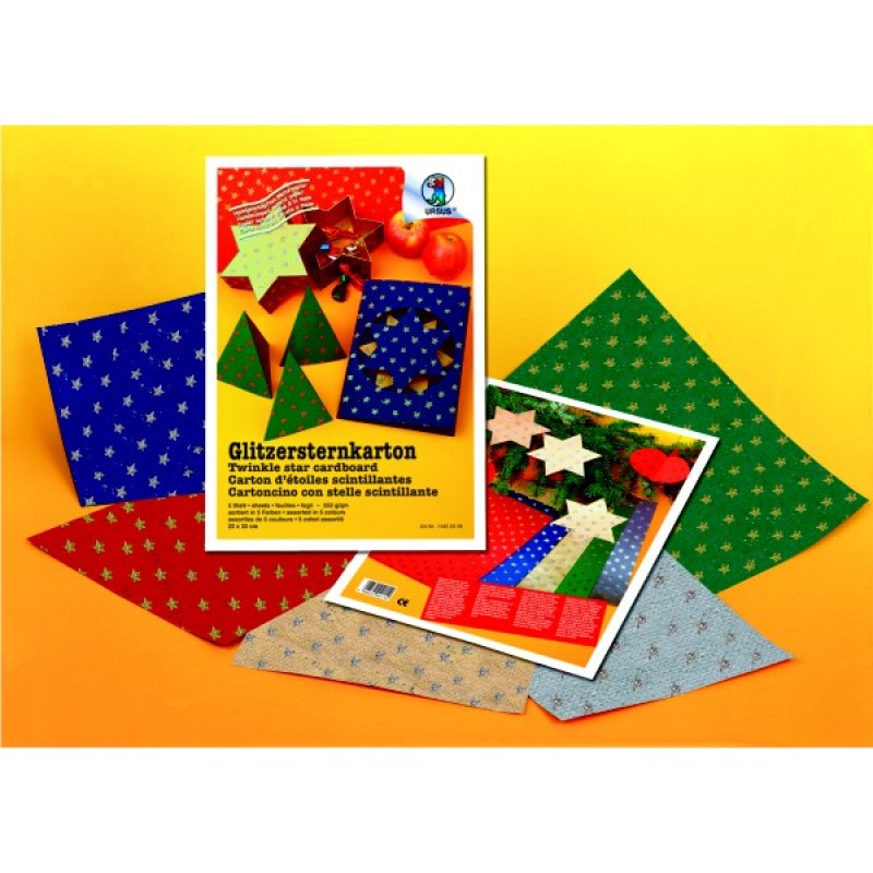 ΧΕΙΡΟΤΕΧΝΙΑΣ ΧΑΡΤΙ ΑΣΤΕΡΙΑ ΧΡΥΣΑ 23Χ33 5 φύλλα