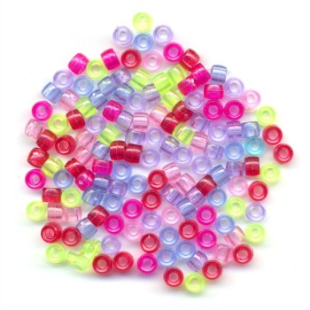 ΧΑΝΤΡΕΣ ΠΛΑΣΤΙΚΕΣ ΔΙΑΦΑΝΗ 4Χ7mm 500 τεμ.132-02