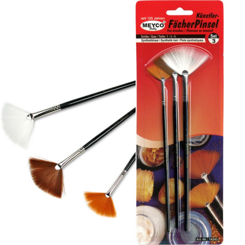 ΠΙΝΕΛΑ MEYCO ΒΕΝΤΑΛΙΑ ΣΕΤ 3τεμ. (1,3,5)