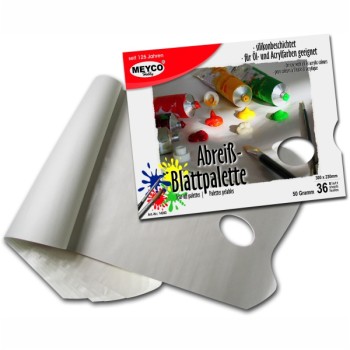 ΠΑΛΕΤΕΣ ΖΩΓΡΑΦΙΚΗΣ MEYCO ΧΑΡΤΙΝΕΣ 23Χ30 (μπλοκ 36 φύλλων)