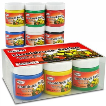 ΜΕΛΑΝΗ ΤΥΠΩΜΑΤΟΣ ΧΡΩΜΑΤΙΣΤΟ ΣΕΤ 6ΧΡΩΜ. 50ml