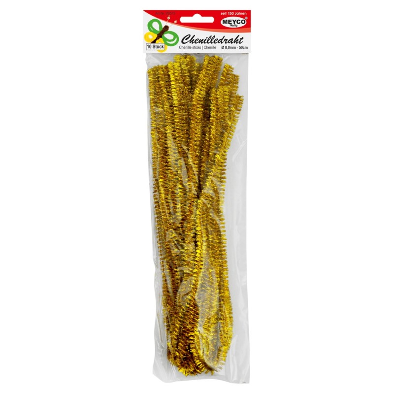 ΣΥΡΜΑ ΠΙΠΑΣ MEYCO ΧΡΥΣΟ Ø 8,0mm 50cm ΣΕΤ 10τεμ.