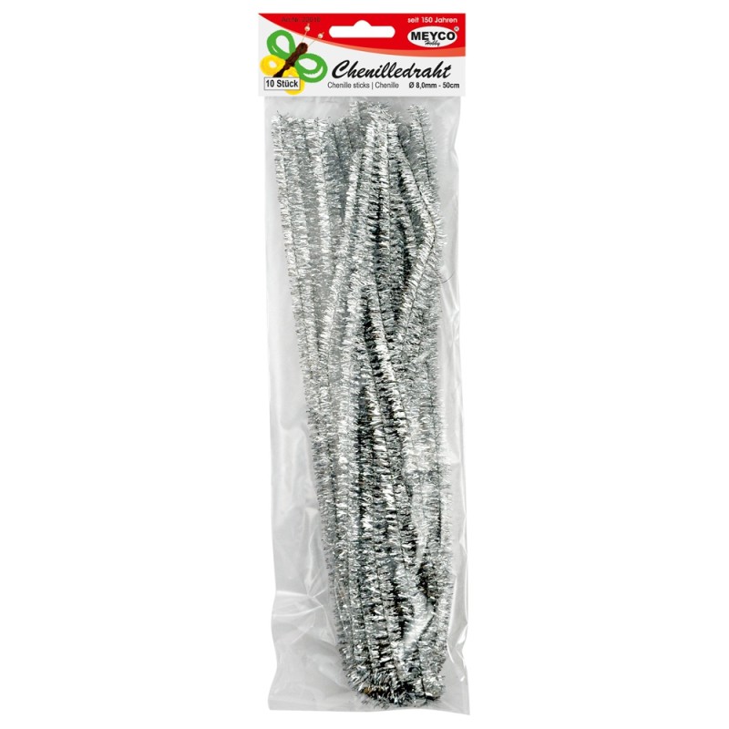 ΣΥΡΜΑ ΠΙΠΑΣ MEYCO ΑΣΗΜΙ Ø 8,0mm 50cm ΣΕΤ 10τεμ.