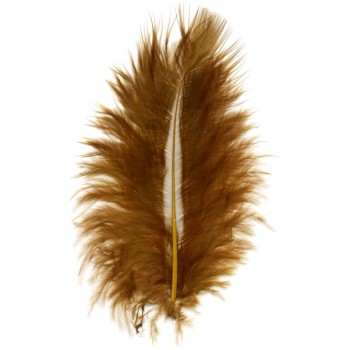 ΠΟΥΠΟΥΛΑ 10-12CM /17ΤEM MARABOU ΚΑΦΕ