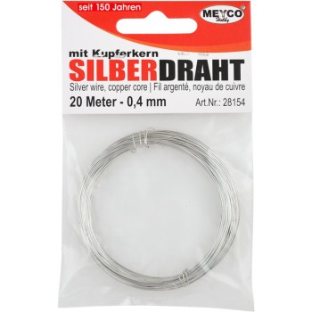 ΣΥΡΜΑ ΑΣΗΜΙ 0,40mmΧ20m