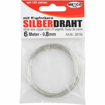 ΣΥΡΜΑ ΑΣΗΜΙ 0,8mmΧ6m