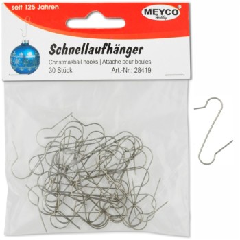 ΚΡΕΜΑΣΤΑΡΙ ΓΙΑ ΧΡΙΣΤΟΥΓΕΝΝΙΑΤΙΚΑ ΣΤΟΛΙΔΙΑ 30τεμ.