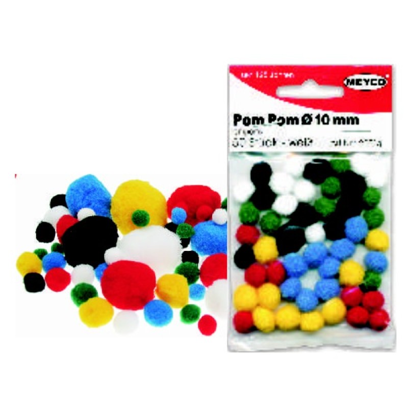 ΠΟΜ-ΠΟΜ ΡΟΜ-ΡΟΜ MEYCO Φ25mm (25τεμ.)