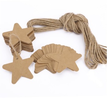 ΕΤΙΚΕΤΑ ΔΙΑΚΟΣΜΗΤΙΚΗ MEYCO ΚΡΕΜΑΣΤΗ ΚΡΑΦΤ ΑΣΤΕΡΙ ΣΕΤ 10τεμ. ΜΕ ΣΧΟΙΝΙ 3m