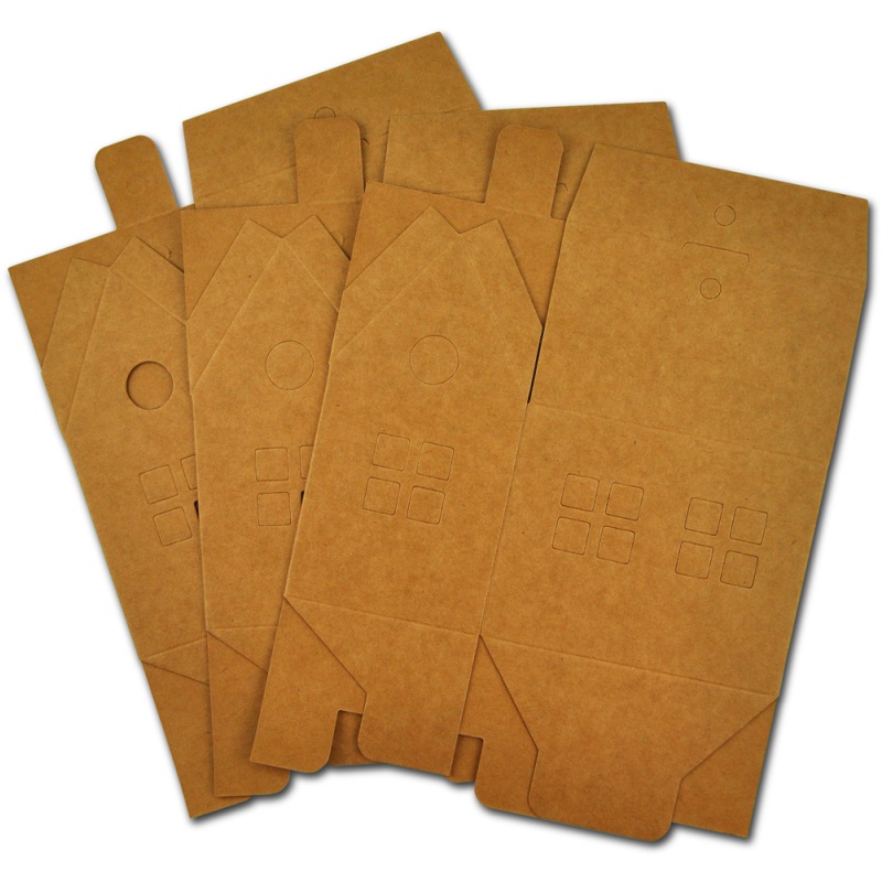 ΔΙΑΚΟΣΜΗΤΙΚΑ ΧΑΡΤΙΝΑ ΣΠΙΤΑΚΙΑ ΜΕΓΑΛΑ ΚΡΑΦΤ  ΣΕΤ 6τεμ.