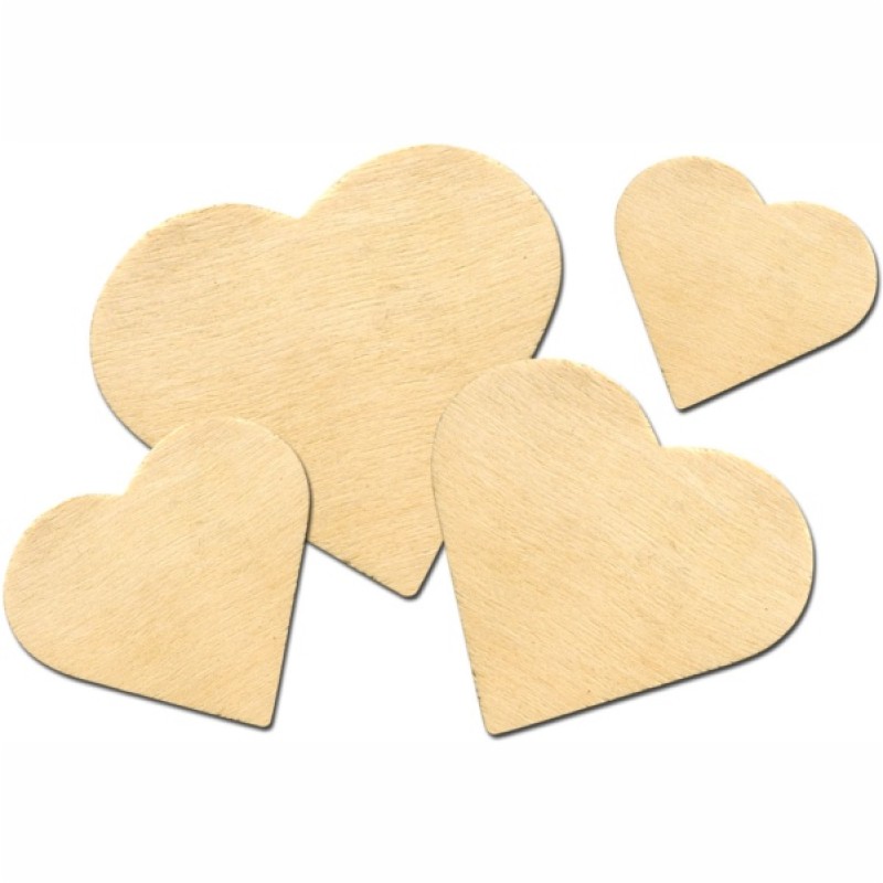 ΞΥΛΙΝΑ ΣΧΗΜΑΤΑ ΚΑΡΔΙΕΣ 12τεμ.