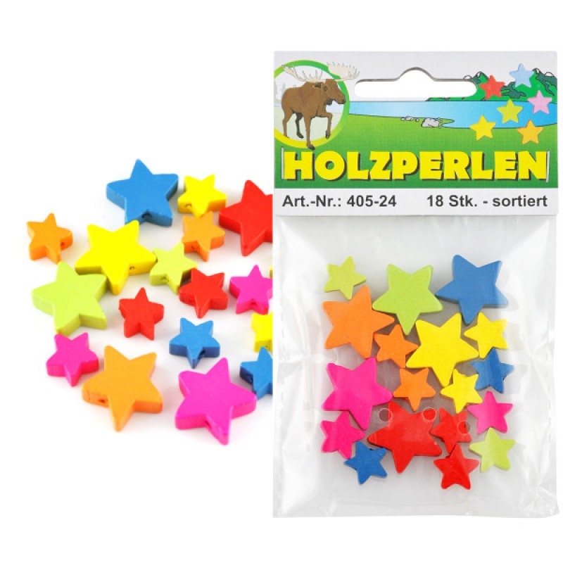 ΧΑΝΤΡΕΣ ΞΥΛΙΝΕΣ ΑΣΤΕΡΙΑ 18 τεμ.