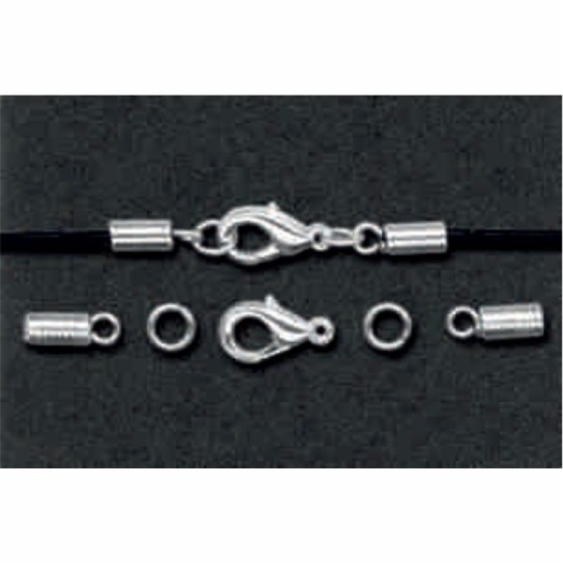 ΚΟΥΜΠΩΜΑ ΑΣΗΜΕΝΙΟ ΓΙΑ ΚΟΡΔΟΝΙΑ ΟΒΑΛ ΣΕΤ 2τεμ. 2,0mm