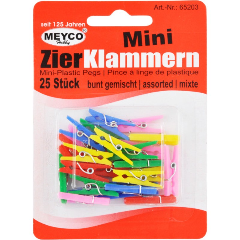 ΜΑΝΤΑΛΑΚΙΑ ΠΛΑΣΤΙΚΑ ΧΡΩΜΑΤΙΣΤΑ 25mm 25τεμ.