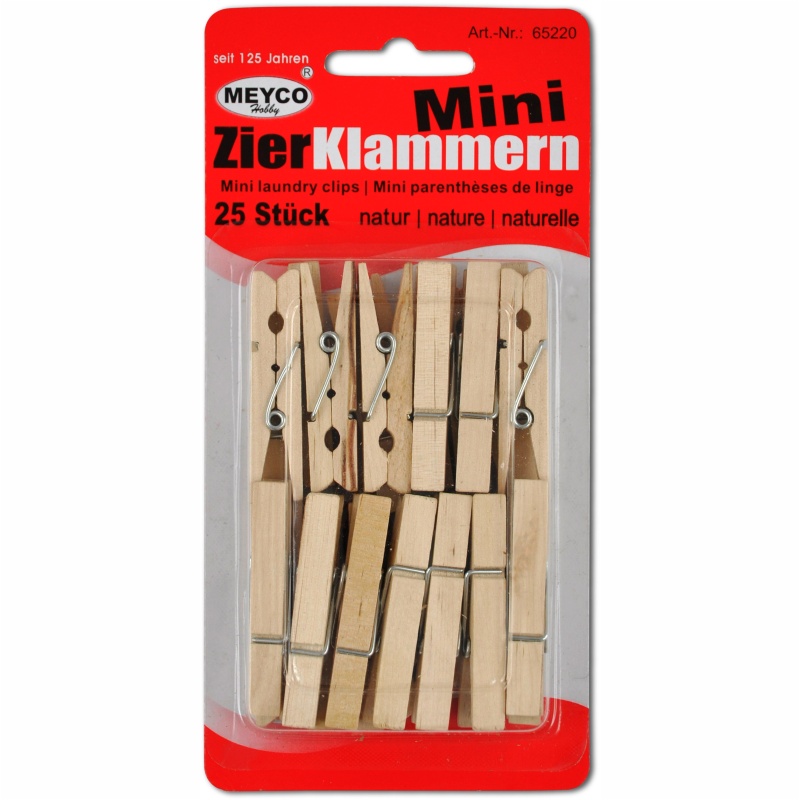 ΜΑΝΤΑΛΑΚΙΑ ΞΥΛΙΝΑ ΟΙΚΟΛΟΓΙΚΑ 45mm ΣΕΤ 25τεμ.