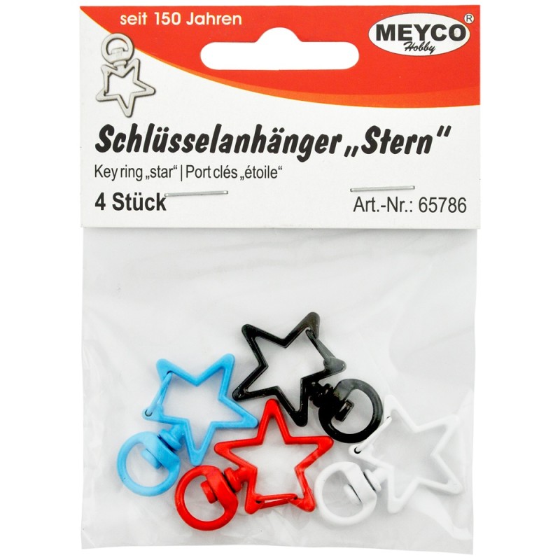 ΚΡΙΚΟΙ ΑΣΤΕΡΙ ΜΕΤΑΛΛΙΚΟΙ ΧΡΩΜΑΤΙΣΤΟΙ ΓΙΑ ΚΛΕΙΔΙΑ ΣΕΤ 4τεμ.